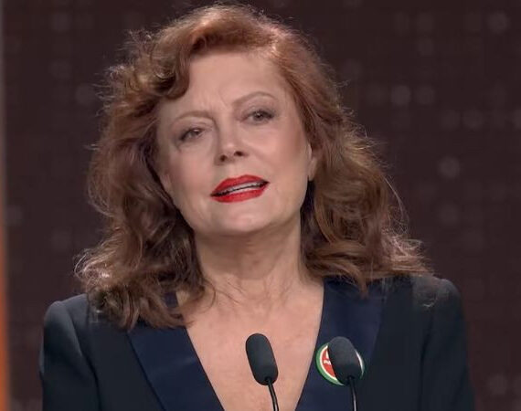 Susan Sarandon alza la voz en los Goya: 'Niños en guerra, Palestina en el corazón