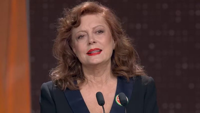 Susan Sarandon alza la voz en los Goya: 'Niños en guerra, Palestina en el corazón